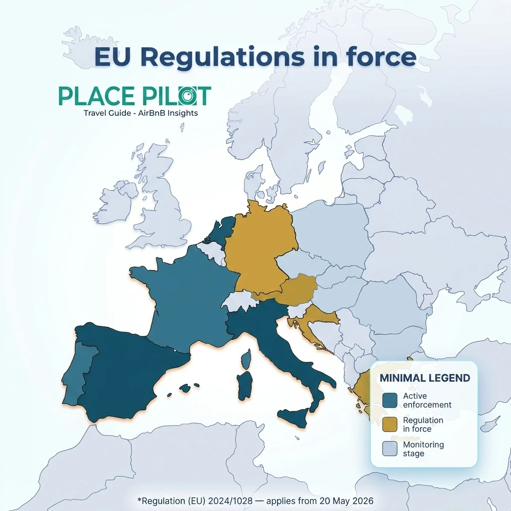 EU regulations map