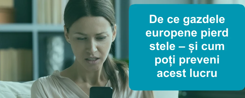 Gazda Airbnb verifică evaluările cu stele