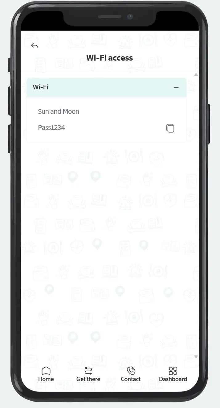 Wi-Fi details page